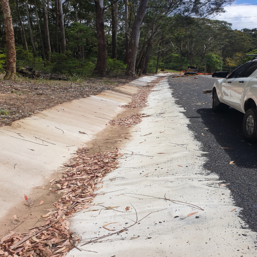 Central Coast Council fixes drainage with Mastatex Concrete on a roll