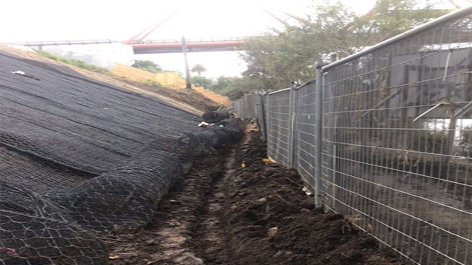 Strong Steel Mesh Slope Protection