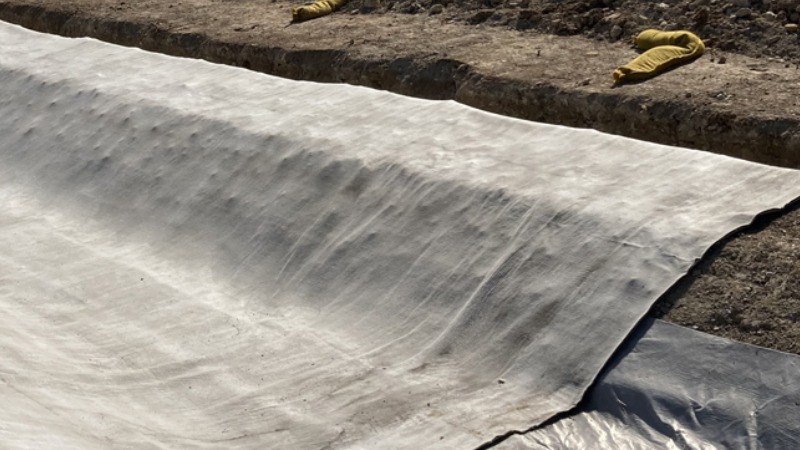 mastaTEX® Concrete Swale Drain - Redlands Council- Polyfabrics