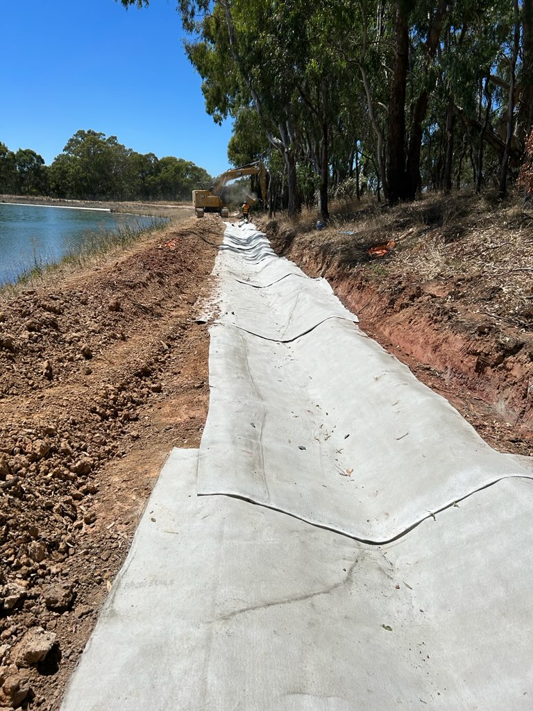 MastaTex concrete erosion control solution