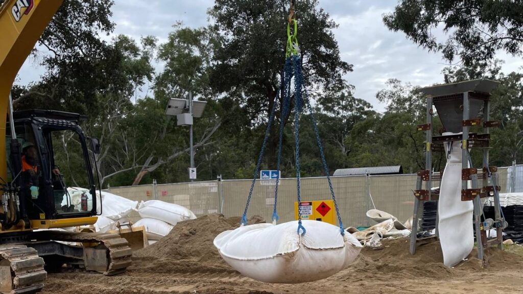 Transforming Urban Spaces: Creating a Suburban Oasis with Geomasta Sand Container